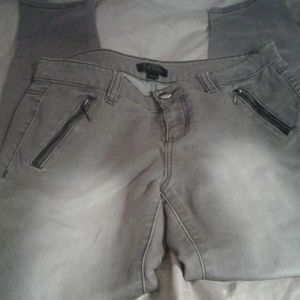 Fire Los Angeles Skinnies With Zip Ankle &…